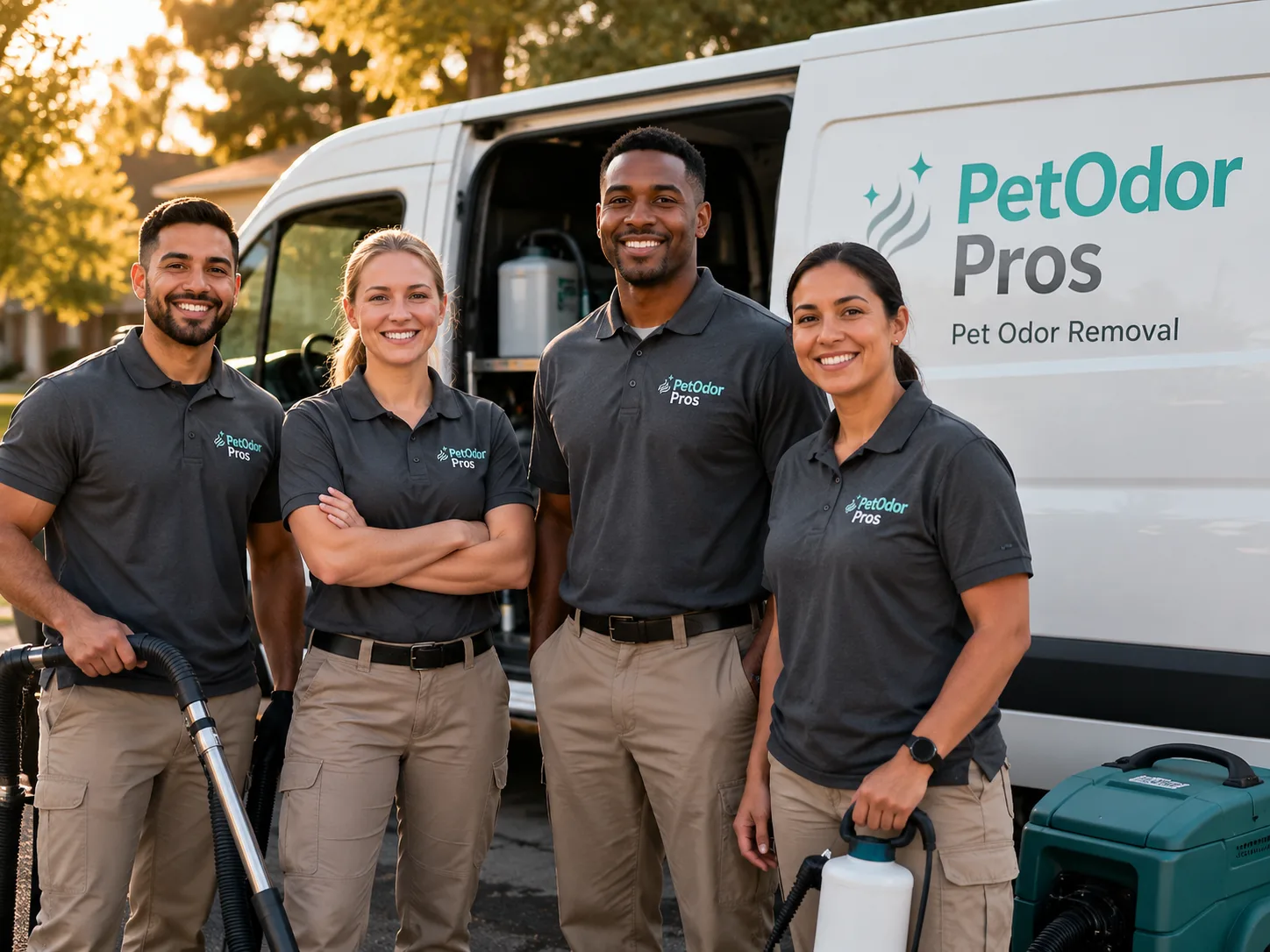Pet Odor Removal team serving Mason, OH